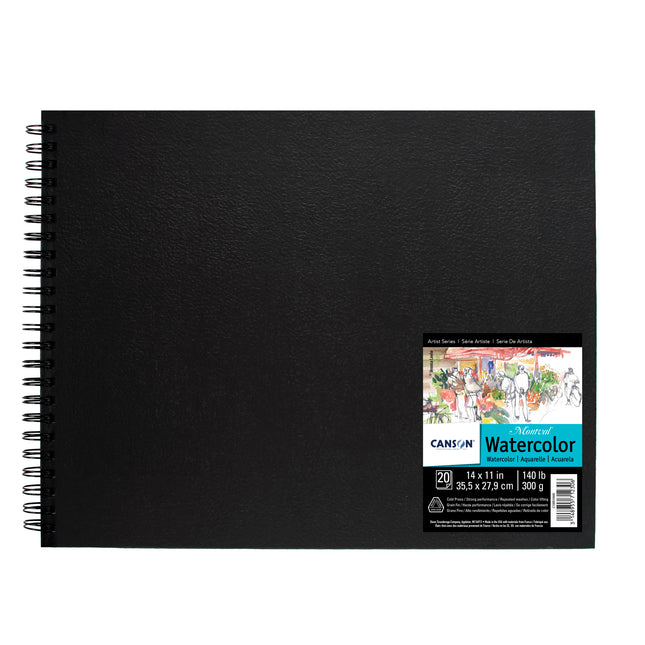 Artist Series Montval Watercolor Art Book, 14x11