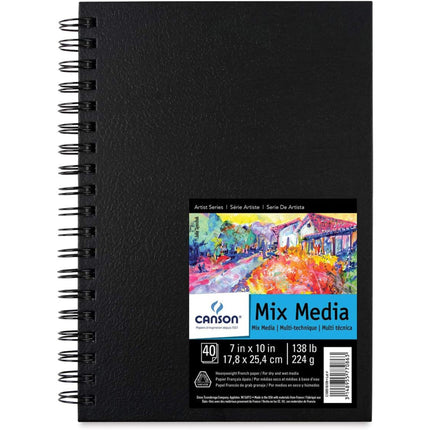 Artist Series Mixed Media Art Book, 7x10