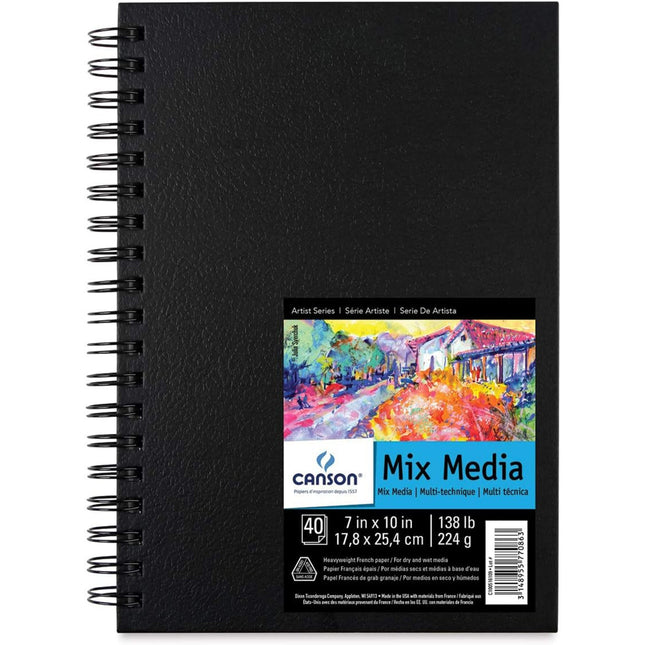 Artist Series Mixed Media Art Book, 7x10