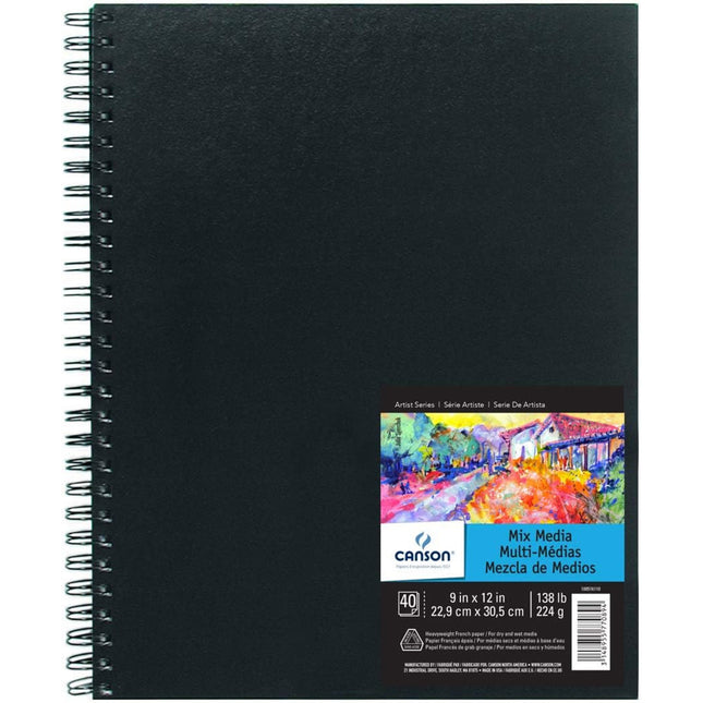 Artist Series Mixed Media Art Book, 9x12