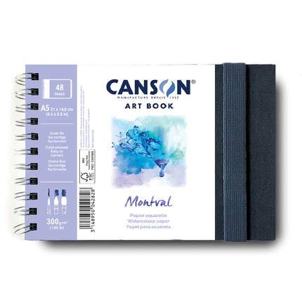 Artist Series Montval Watercolor Art Book, 8.3x5.8