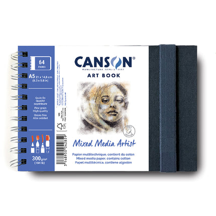 Artist Series Mixed Media Art Book, 8.3x5.8