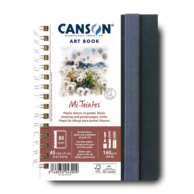 Artist Series Mi-Teintes Pastel & Drawing Art Book, 5.8x8.3