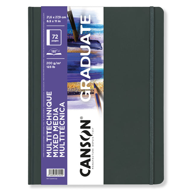 Graduate Mixed Media Art Book, 8.5x11