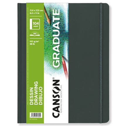 Graduate Drawing Art Book, 8.5x11