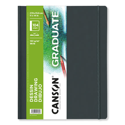 Graduate Drawing Art Book, 11x14