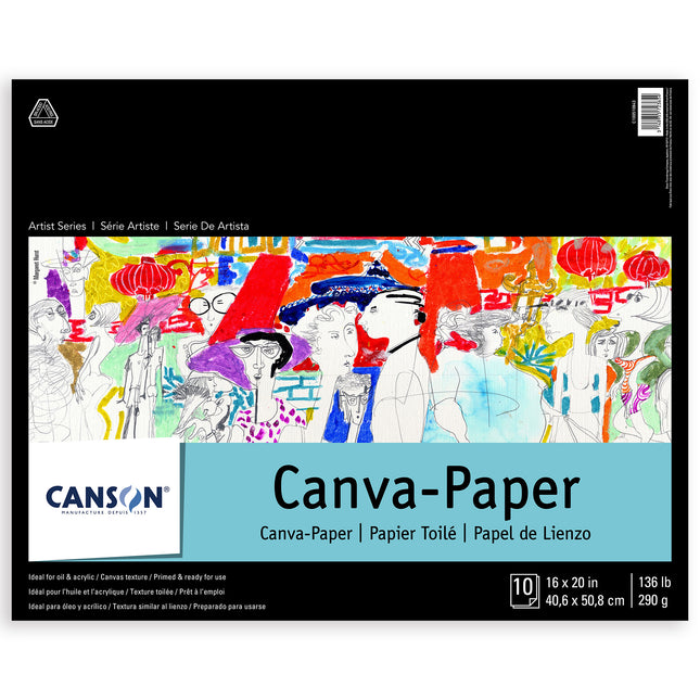 Artist Series Canva Canvas Pad, 16x20