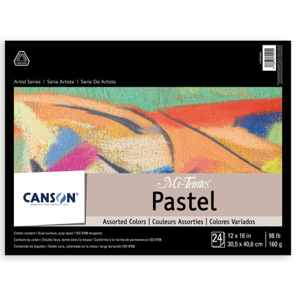 Artist Series Mi-Teintes Pastel Pad, 12x16