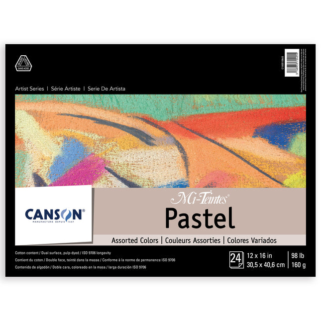 Artist Series Mi-Teintes Pastel Pad, 12x16