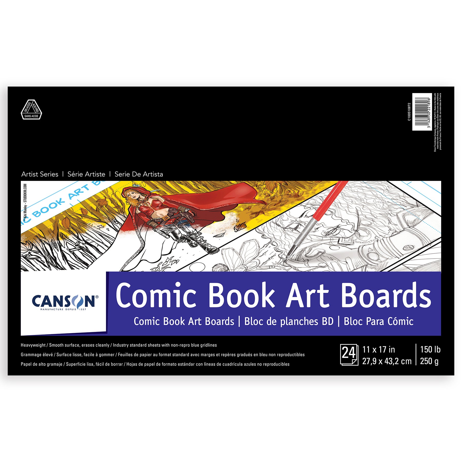 Comic Control Board Artist Series Comic Board, 11x17 – ES School Supply