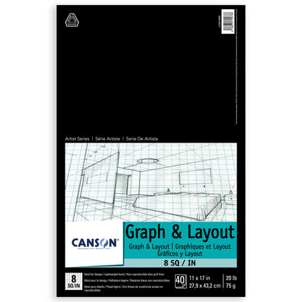 Graph & Layout Pad, 11x17