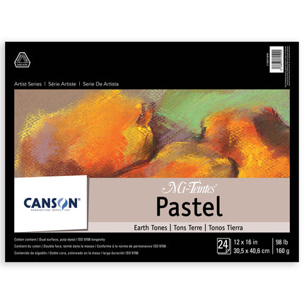 Artist Series Mi-Teintes Pastel Pad, 12x16