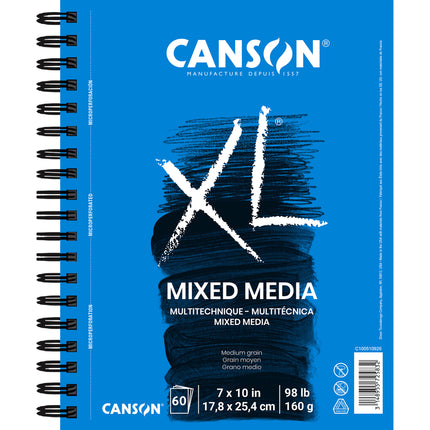 Xl Mixed Media Pad Side 7x10, 60 Sheets