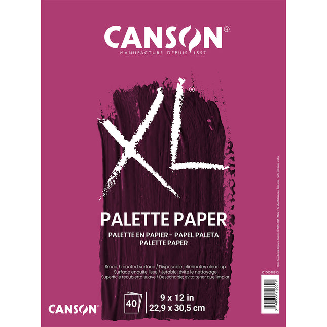Xl Palette Pad Fold 9x12in 10 Sheets