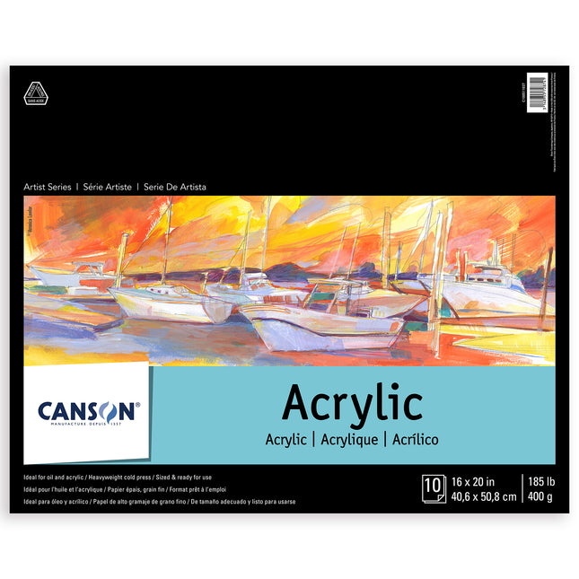 Artist Series Acrylic Pad, 16x20