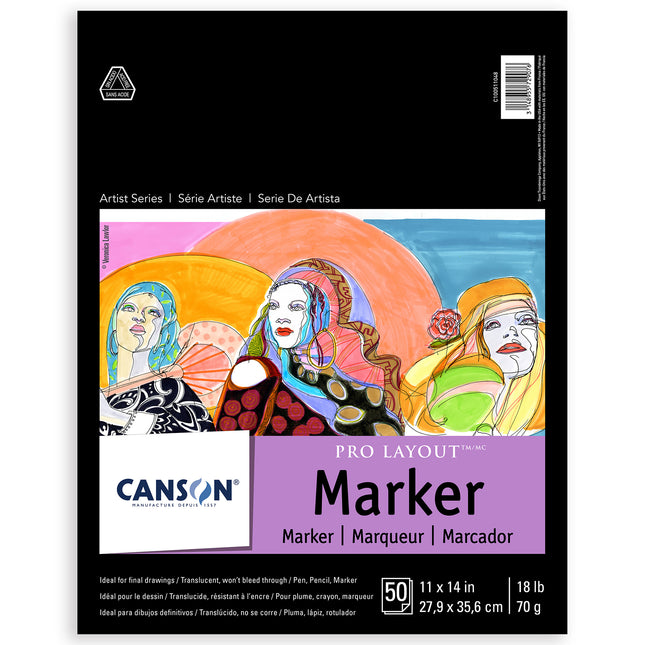 Artist Series Pro Layout Marker Pad, 11x14