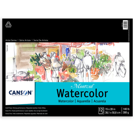 Artist Series Montval Watercolor Pad, 15x20