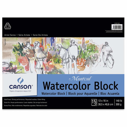 Artist Series Montval Watercolor Block,