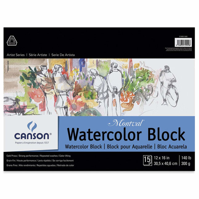 Artist Series Montval Watercolor Block,