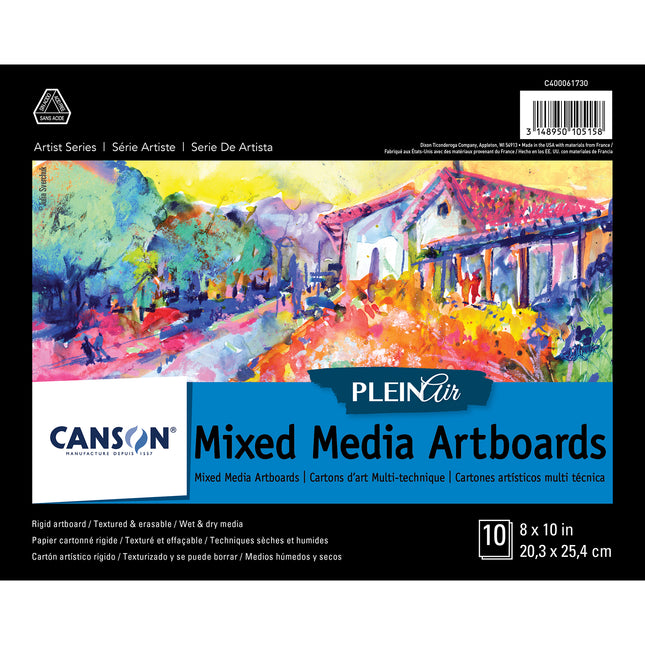 Artist Series Plein Air Mixed Media Board, 8x10