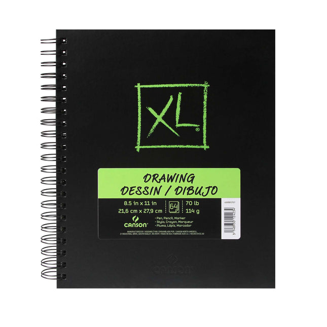 XL Series Drawing Art Book, 8.5x11