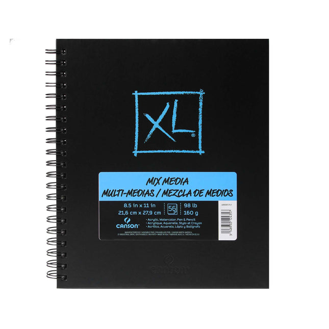 XL Series Mixed Media Art Book, 8.5x11