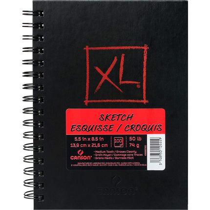 XL Series Sketch Art Book, 5.5x8.5