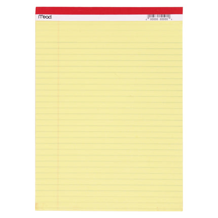 Standard Legal Pad, 8.5" x 11.75", 50 Sheets, 12 Pads