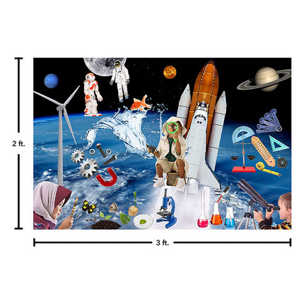 Science Discovery Jumbo Photographic Floor Puzzle