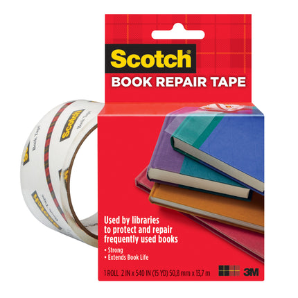 Book Tape, 2 in x 15 yd Roll