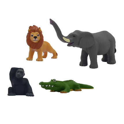 Wild Animal Playset, 8 Pieces