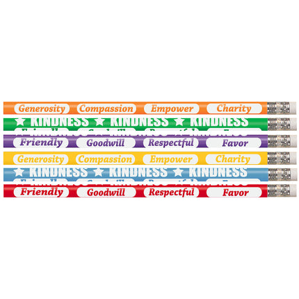 Kindness Kounts Motivational Pencil, Pack of 12