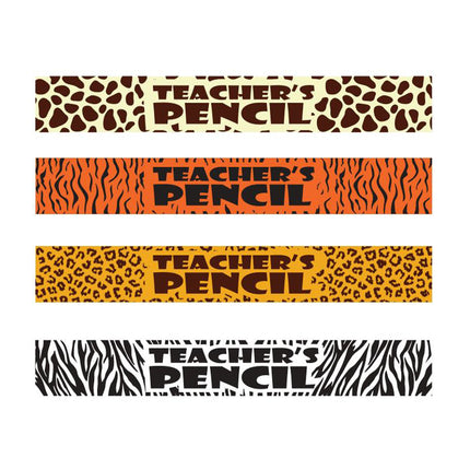 Safari Teacher Pencils, Pack of 12