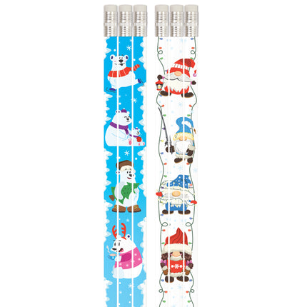 12ct Winter Adventure Pencil