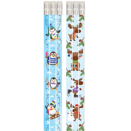 12ct Winter Adventure Pencil