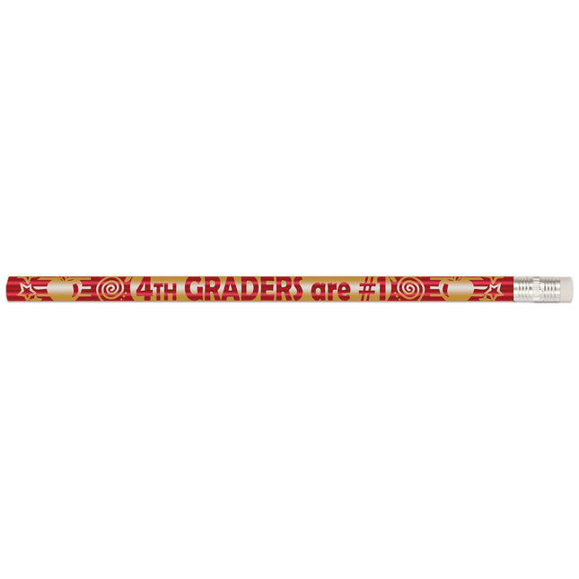 4th Graders Are #1 Pencils, Pack of 12