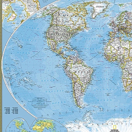 World Classic Map, Mural