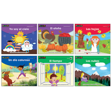 Early Rising Readers Weather Theme Set, Spanish