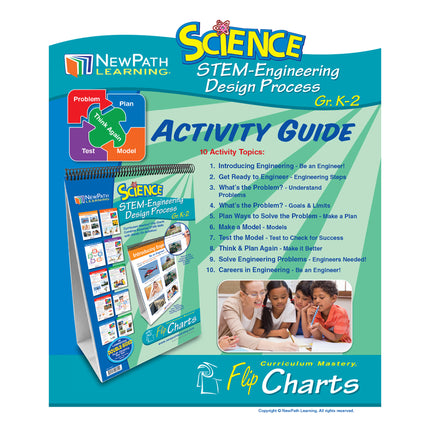 STEM Engineering Design Process Flip Chart Set, Grades K-2