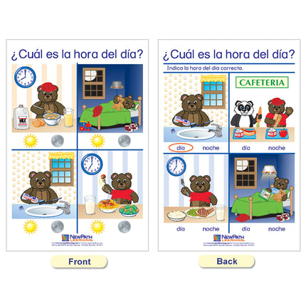 Time & Money Bulletin Board Charts, Spanish Edition