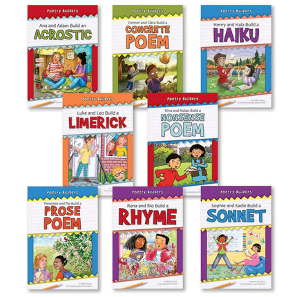 Poetry Builders Complete 8 Book Set