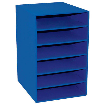 6-Shelf Organizer, Blue