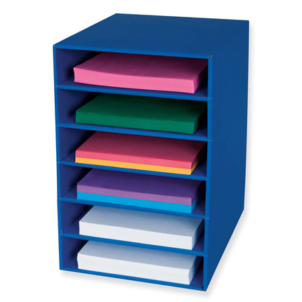 6-Shelf Organizer, Blue