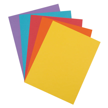 Vibrant Card Stock, 5 Assorted Colors