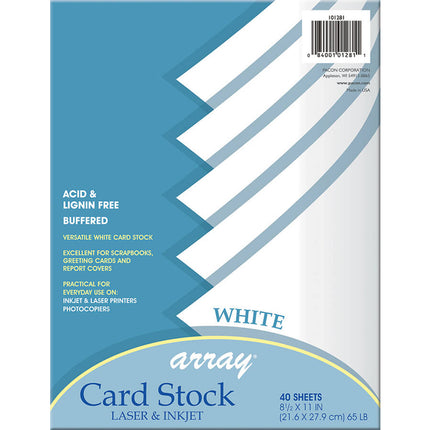 Card Stock, White