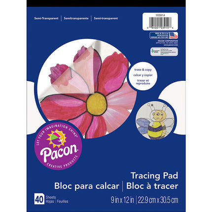 Tracing Paper Pad, 9x12