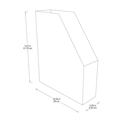 Magazine Holders, 6 Assorted Colors