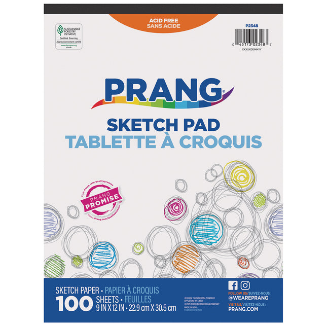 Prang Sketch Pad, 9x12