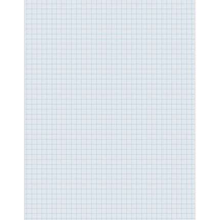 Graphing Paper, White, 1/4"