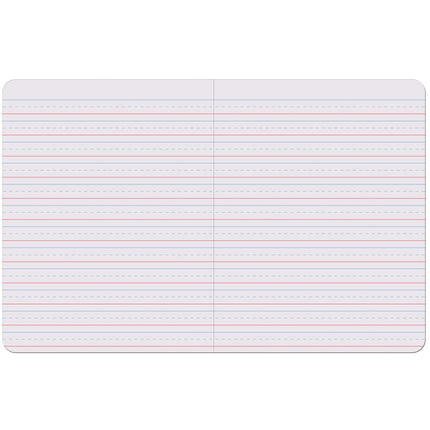 Primary Composition Book, Book Bound, D'Nealian Grades/Zaner-Bloser, 1/2" x 1/4" x 1/4" Ruled, 9-3/4" x 7-1/2", 100 Sheets